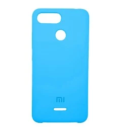 Силикон Original Case Xiaomi Redmi 6 (Голубой)