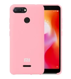 Силикон Original Case Xiaomi Redmi 6 (Розовый)