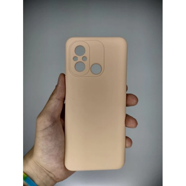 Силікон Original Xiaomi Redmi 12C  /  11A (ShutCam) (Персиковий)