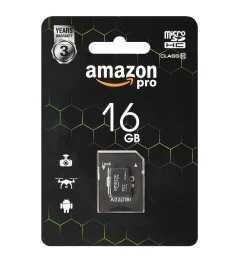 Карта памяти Amazon 16gb (Class 10) + SD-адаптер