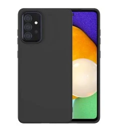 Силикон Wave Case Samsung Galaxy A72 (2021) (Чёрный)