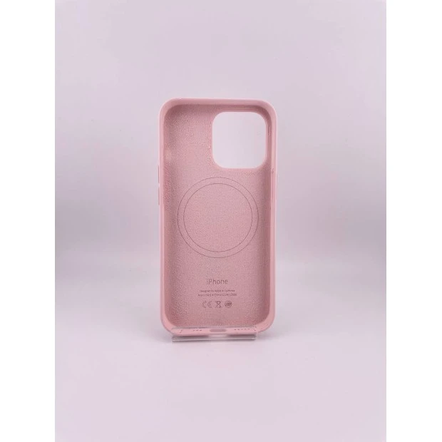 Чохол Silicone Case with MagSafe для Apple iPhone 13 Pro (Chalk Pink)