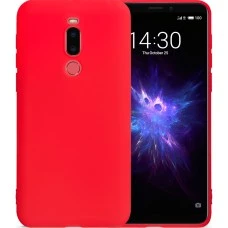 Силиконовый чехол iNavi Color Meizu Note 8 (Красный)