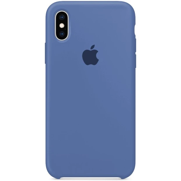 Силіконовий чохол Original Case Apple iPhone XS Max (45) Denim Blue