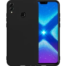 Силиконовый чехол iNavi Color Huawei Honor 8X (Черный)