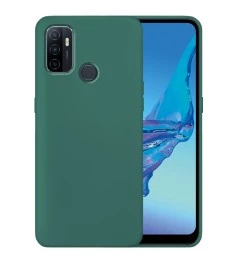 Силикон Original 360 Case Oppo A53 (Тёмно-зелёный)