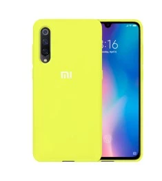 Силикон Original 360 Case Logo Xiaomi Mi9 (Лимонный)