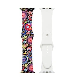 Ремешок Print Apple Watch Silicone 42 / 44mm (Ornament 2)
