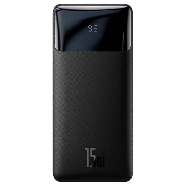 Baseus Bipowe З дисплеєм 10000mAh 15W (PPDML-L01) (Чорний)