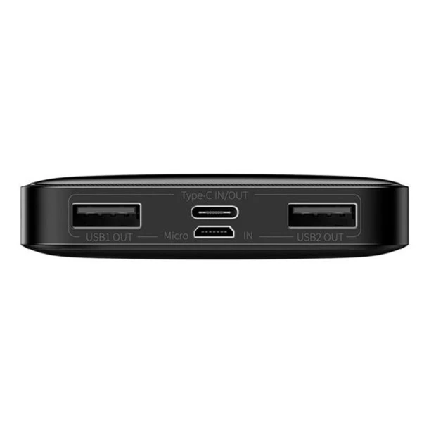 Baseus Bipowe З дисплеєм 10000mAh 15W (PPDML-L01) (Чорний)