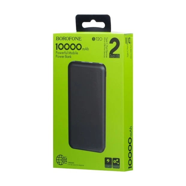 PowerBank Borofone BT22 10000mAh (Black)