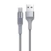 USB-кабель Borofone BX21 (MicroUSB) (Серый) USB-кабель Borofone BX21 (MicroUSB) (Серый)
