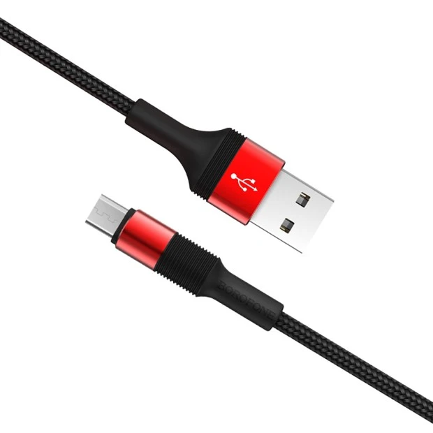 USB-кабель Borofone BX21 (MicroUSB) (Серый)