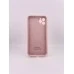 Чохол для iPhone 11 Pro Max Універсальний Original Square RoundCam, силікон, рожевий пісок (08)