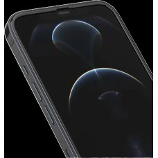 Захисне скло iLera DeLuxe Original для Apple iPhone 12 Pro Max (Чорне)