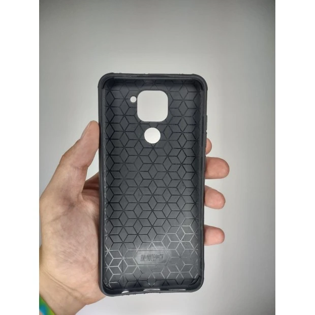 Чохол Leather Case для Xiaomi Redmi Note 9  /  Redmi 10X (Коричневий)