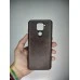 Чохол Leather Case для Xiaomi Redmi Note 9  /  Redmi 10X (Коричневий)