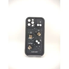 Чехол Pretty Things Case Apple iPhone 12 Pro Max (Black/Coffee)