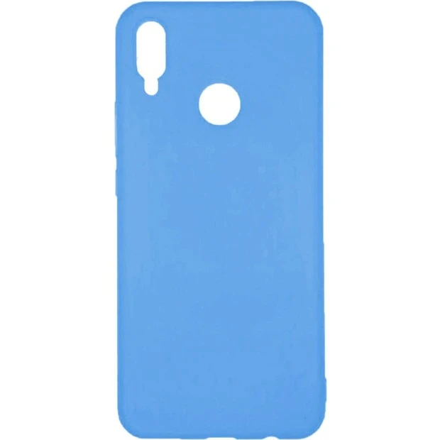 Силиконовый чехол Multicolor Huawei P Smart (2019) / Honor 10 Lite (синий)