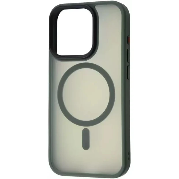 Чохол WAVE Matte Insane Case з MagSafe для iPhone 15 Pro Max (зелений)