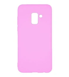 Силикон Multicolor Samsung J6 (2018) J600 (розовый)