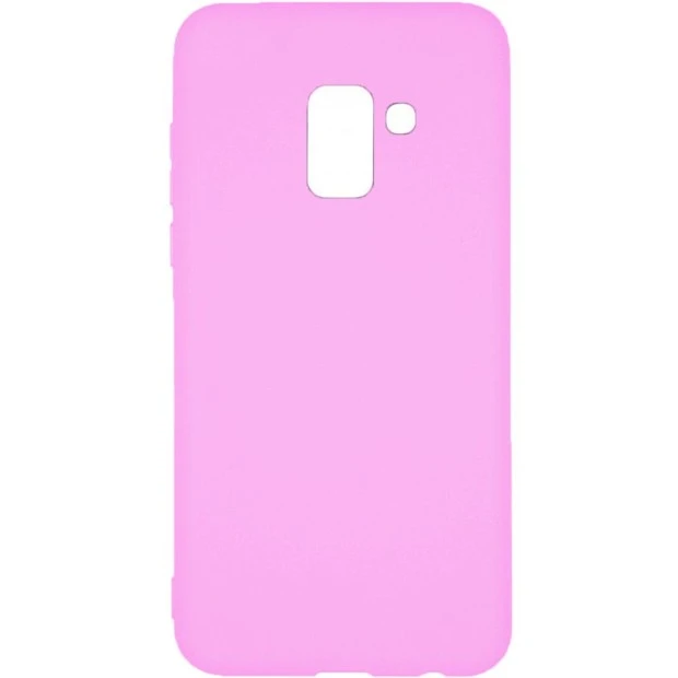 Силиконовый чехол Multicolor Samsung J6 (2018) J600 (розовый)