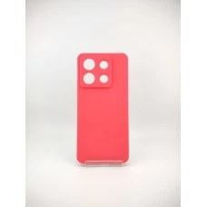 Силикон Original Xiaomi Redmi Note 13 Pro 5G / Poco X6 5G (ShutCam) (Малиновый)