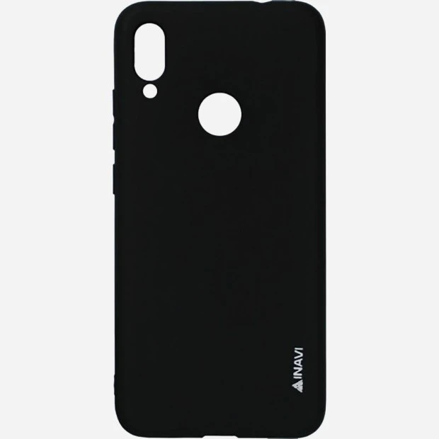 Силиконовый чехол iNavi Color Huawei Y6 (2019) / Honor 8A (чёрный)