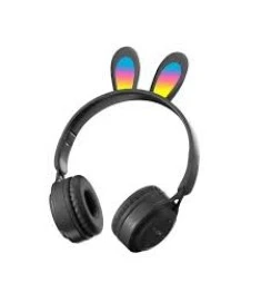 Бездротові накладні навушники-гарнітура Rabbit Ear Y08R Bluetooth (Чорний)