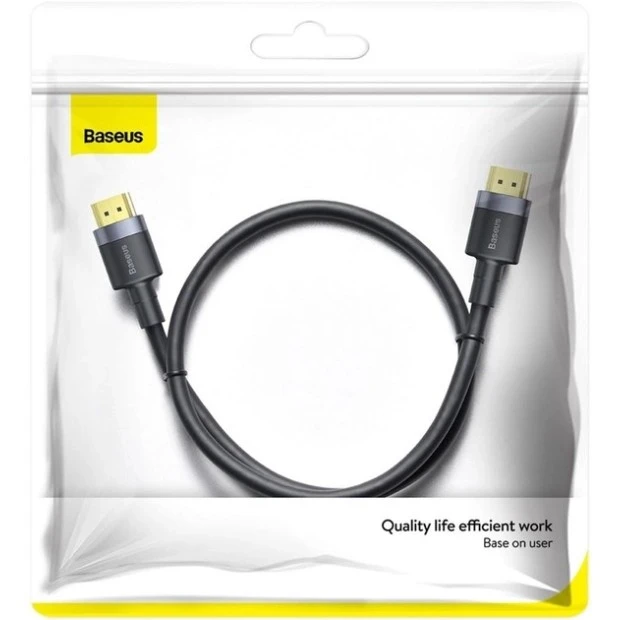 Baseus Cafule HDMI - HDMI Кабель 1м 4K CADKLF-E01