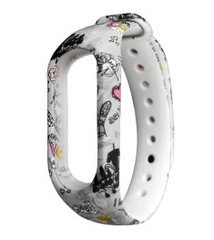 Ремешок Picture Design Xiaomi Mi Band 3 / Mi Band 4 (Париж)