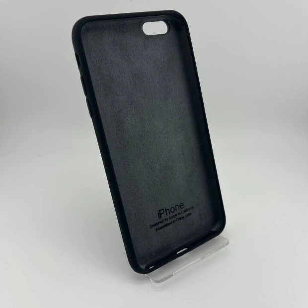 Силикон Original Round Case Apple iPhone 6 Plus / 6s Plus (07) Black