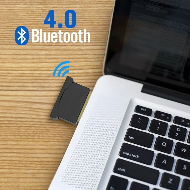 USB-адаптер Bluetooth Ресивер Slim 2.0 (Чёрный)