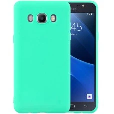 Силиконовый чехол iNavi Color Samsung Galaxy J7 (2016) J710 (Бирюзовый)