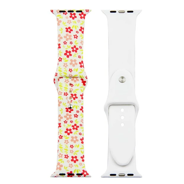 Ремінець Print Apple Watch 42  /  44mm (Ромашковий)