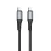 USB-кабель Borofone BX88 60W (Type-C to Type-C) (Чёрный) USB-кабель Borofone BX88 60W (Type-C to Type-C) (Чёрный)