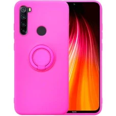 Чехол Ring Silicone Case Xiaomi Redmi Note 8 (Розовый)