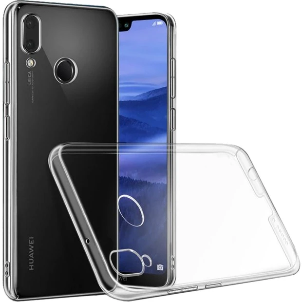 Силиконовый чехол WS Huawei P20 Lite (прозрачный)