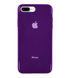 Накладка Premium Glass Case Apple iPhone 7 Plus / 8 Plus (Фиолетовый)