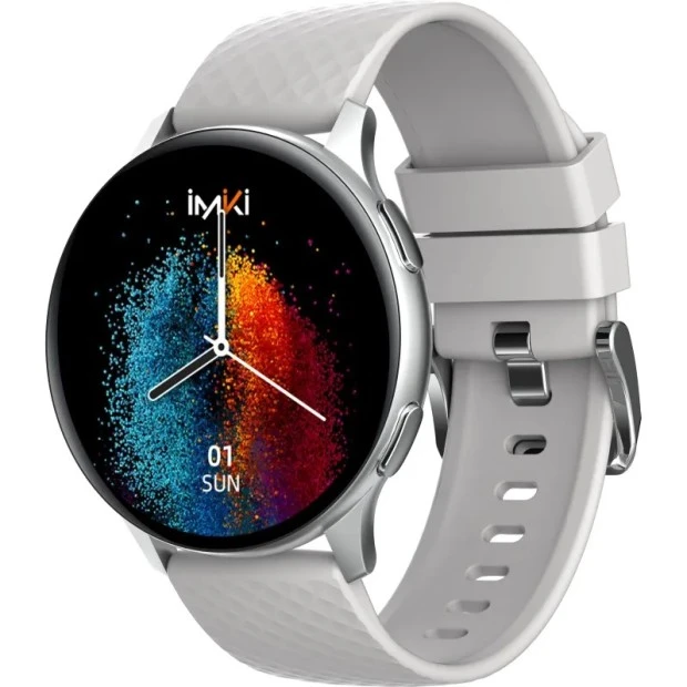 Смарт-годинник iMiLab iMiki KW66 Pro Amoled (версія з викликами) срібний