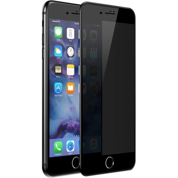Захисне скло 5D Privacy HD для Apple iPhone 7 Plus  /  8 Plus Чорне