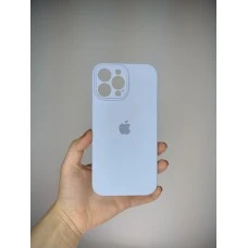 Силіконовий оригінальний чохол RoundCam для Apple iPhone 13 Pro Max (15), бузковий.