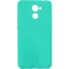 Силиконовый чехол SMTT Huawei Y7 2017 (Бирюзовый)