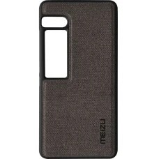 Силикон Textile Meizu Pro 7 (Чёрный)