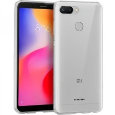 Силиконовый чехол WS Xiaomi Redmi 6 (прозрачный)