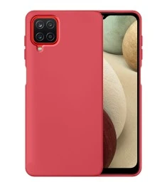Силикон Original 360 Case Samsung Galaxy A12 (2020) (Клубничный)