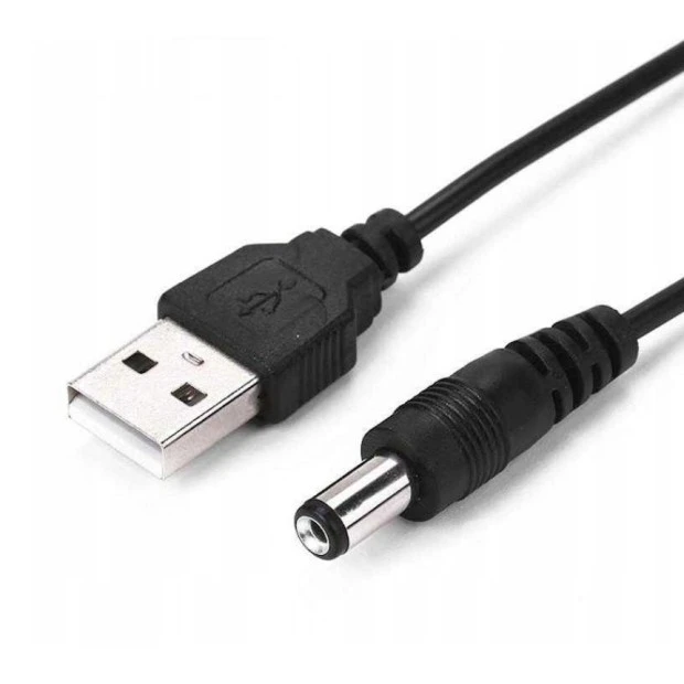 USB-кабель для роутера від PowerBank з перетворювачем DC (5V на 9V) 1м