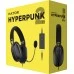 Проводные накладные наушники-гарнитура Hator Hyperpunk 2 7.1 (HTA-845) (Чёрный)