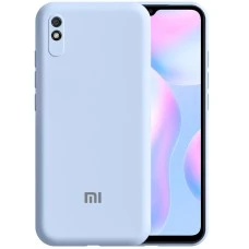 Силикон Original 360 ShutCam Case Logo Xiaomi Redmi 9A (Фиалковый)