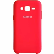 Силиконовый чехол Original Case Samsung Galaxy J5 (2015) J500 (Красный)